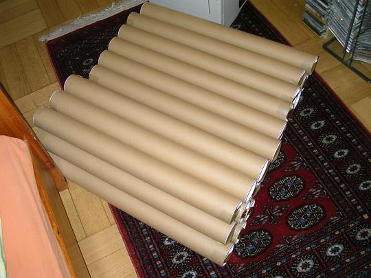 Shipping tubes Shipping tubes
