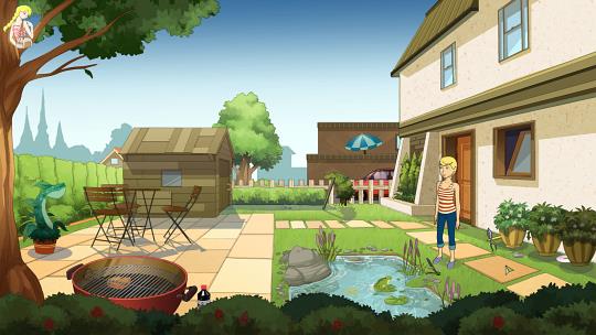 Sandra and Woo: First screenshots from the Sandra and Woo adventure game