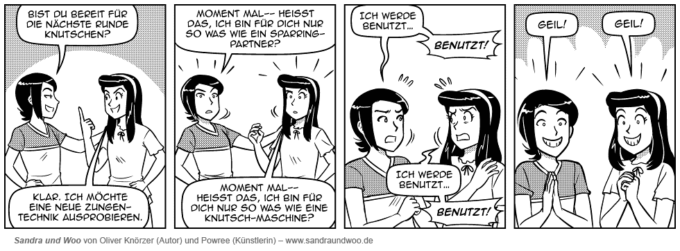 Sandra Und Woo Auf Deutsch 1073 Benutzt Der Comedy Webcomic