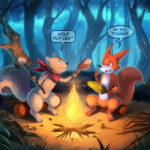 Sandra and Woo fanart by Titis Panggalih (Ocaritna)